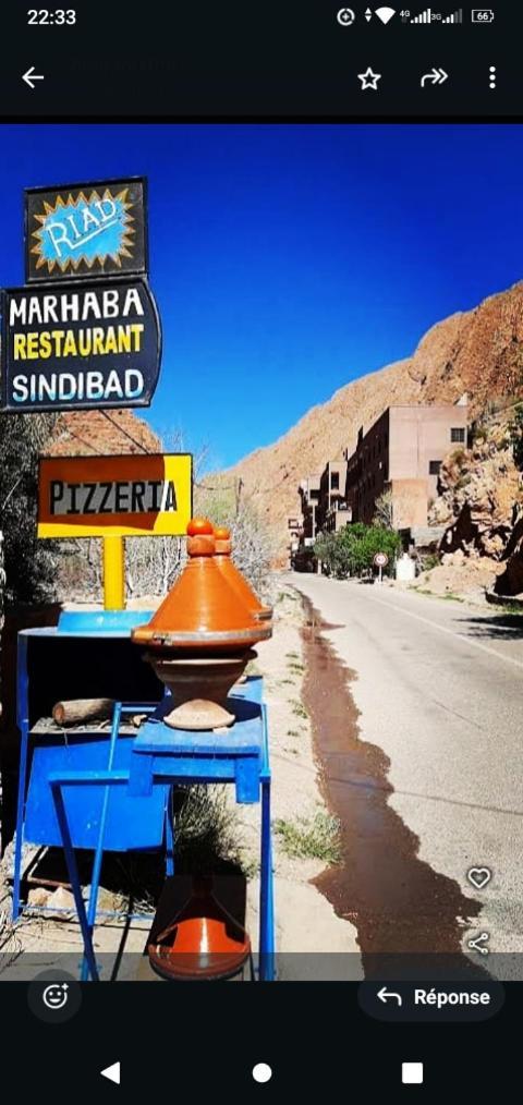 Riad Pizzeria Marhaba Akhendachou n'Ait Ouffi Eksteriør bilde